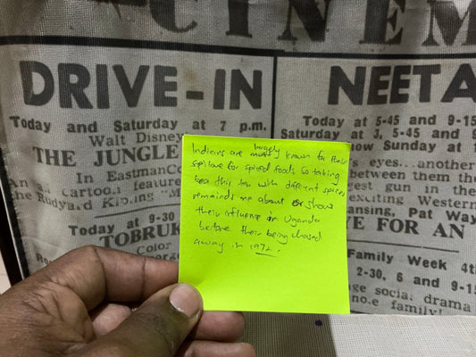 A cup of tea and quiet conversations.